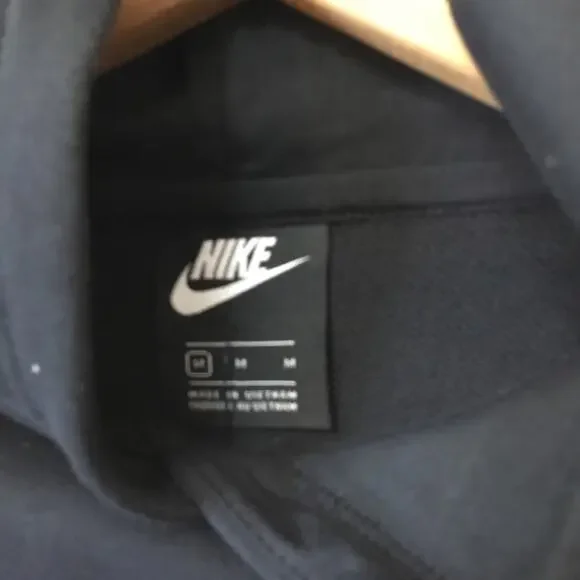 Nike Black Floral Logo Pullover Hoodie - Picture 11 of 14